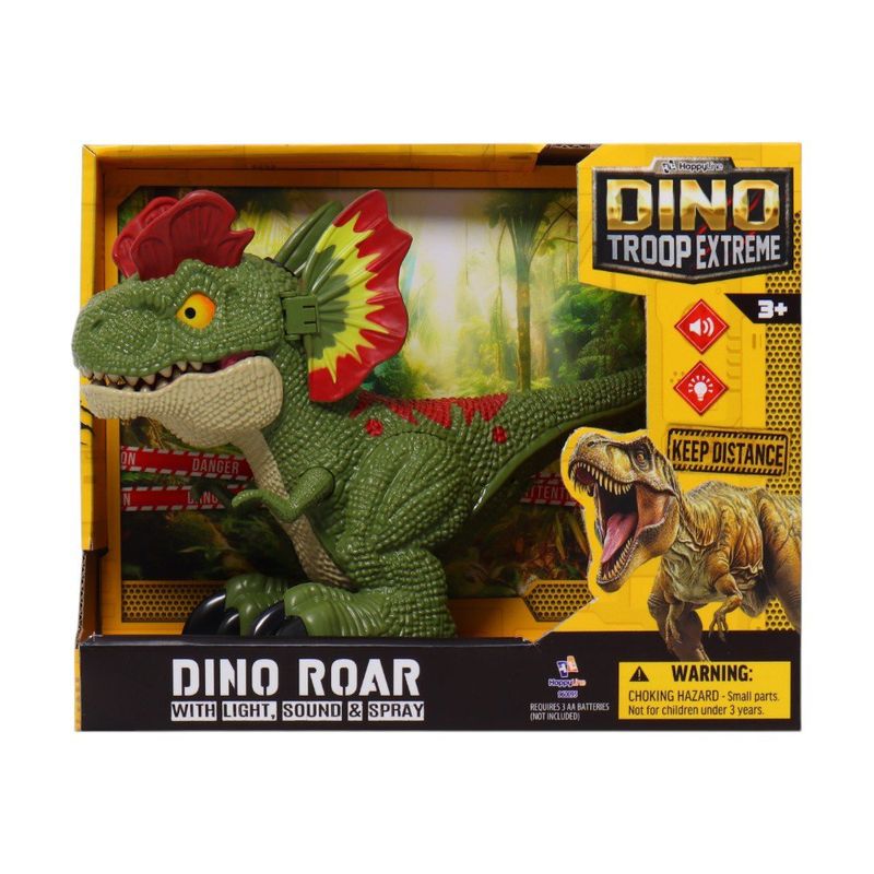 Dinosaurio Dino Roar con Luz, Sonido y Spray Diseños Surtidos