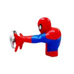 Juguete Lanzador de Discos Infantil Diseño Spider-Man Marvel Color Rojo y Azul