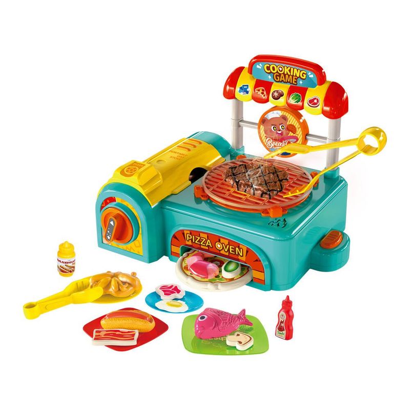 Set de Cocina Infantil Learning Fun con Luz, Sonido y Accesorios Multicolor
