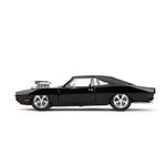 Carro Fast & Furious FF1 1970 Dodge Charger Die Cast de Colección Color Negro