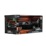 Carro Fast & Furious FF1 1970 Dodge Charger Die Cast de Colección Color Negro