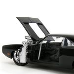 Carro Fast & Furious FF1 1970 Dodge Charger Die Cast de Colección Color Negro