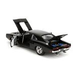 Carro Fast & Furious FF1 1970 Dodge Charger Die Cast de Colección Color Negro