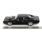 Carro Fast & Furious FF1 1970 Dodge Charger Die Cast de Colección Color Negro