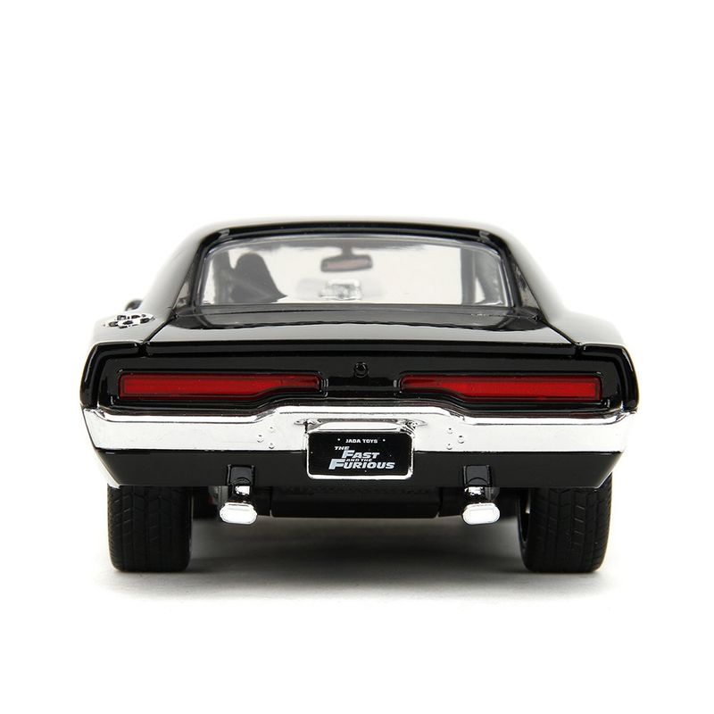 Carro Fast & Furious FF1 1970 Dodge Charger Die Cast de Colección Color Negro