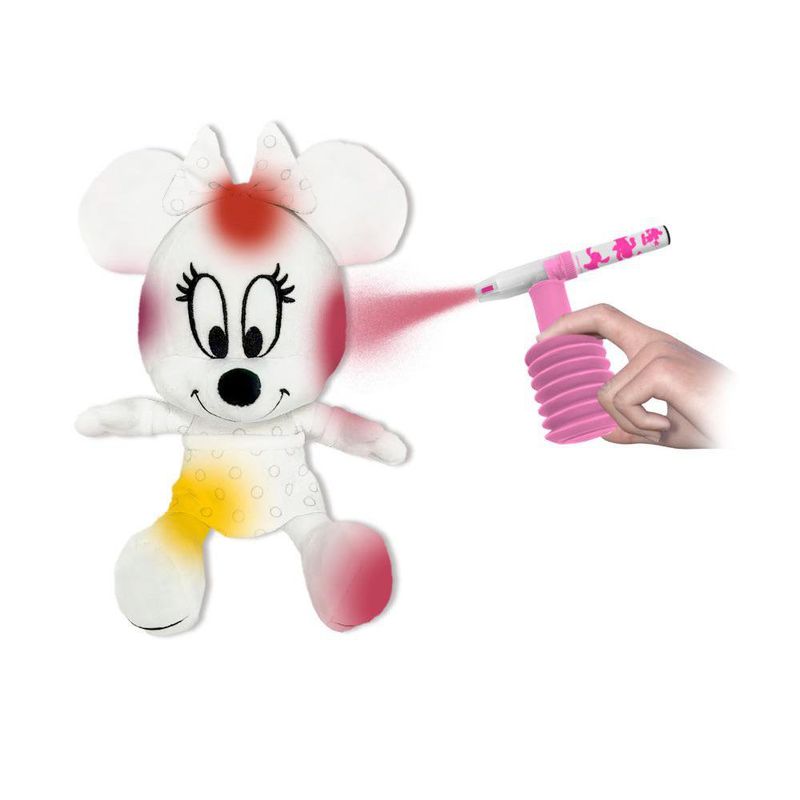 Peluche para Colorear Minnie Mouse Disney Junior Kit Creativo Infantil