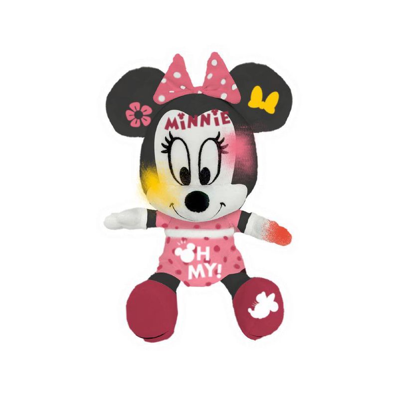Peluche para Colorear Minnie Mouse Disney Junior Kit Creativo Infantil