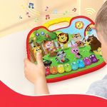 Tablet Interactiva Learning Fun Lectura de Animales con Luz y Sonido Multicolor