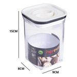 Contenedor Hermético Plástico 1.1 Litros