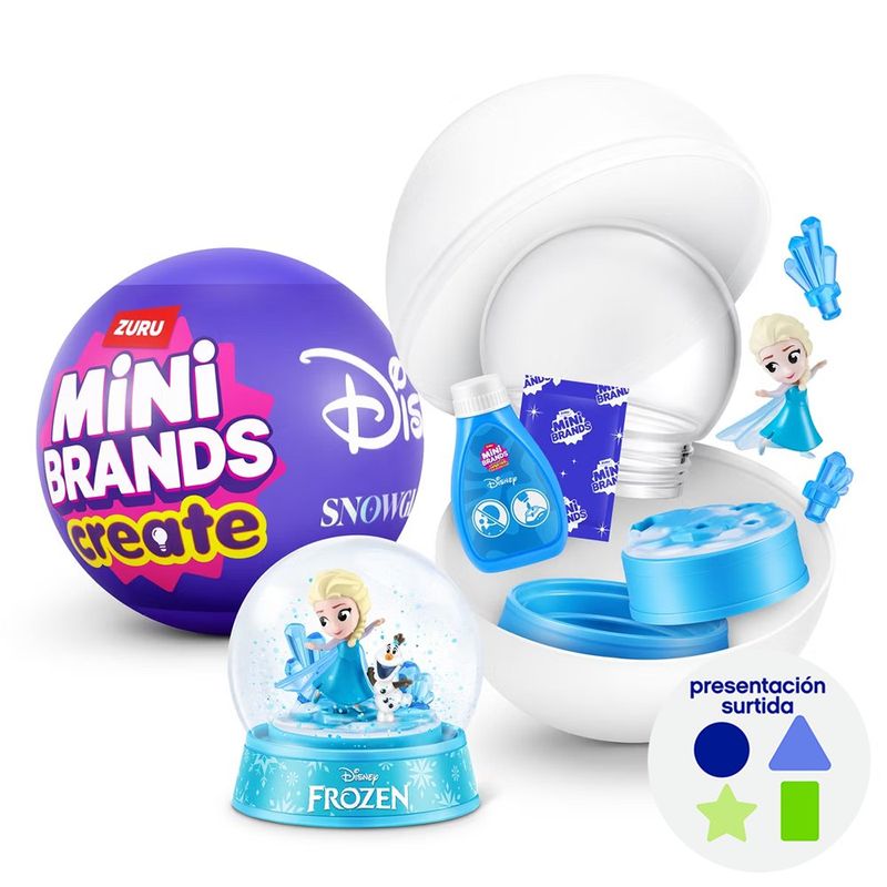 Mini Brands Disney Snowglobes en Presentación Surtida