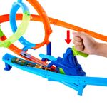 Hot Wheels Pista Rapid Launch & Loop
