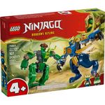 LEGO NINJAGO Batalla del Dragón Mech de Jay de 107 Piezas