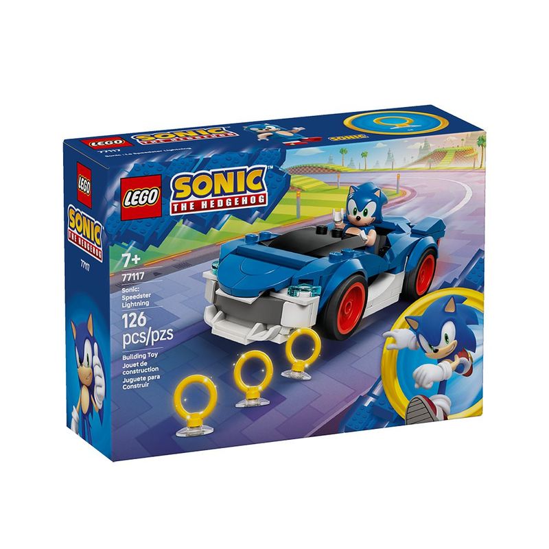 LEGO Sonic Speedster Lightning de 126 Piezas