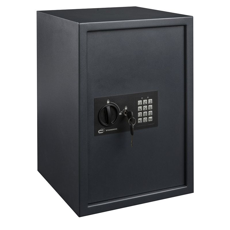 Caja Fuerte con Cerradura Electrónica y Llave de 50 x 35 cm