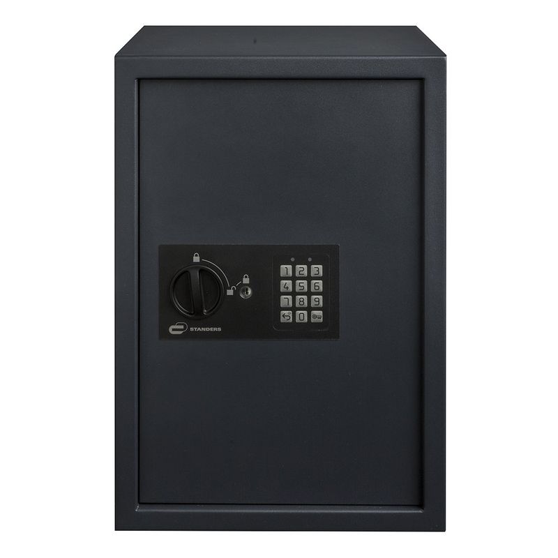 Caja Fuerte con Cerradura Electrónica y Llave de 50 x 35 cm
