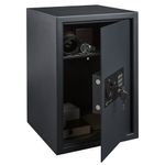 Caja Fuerte con Cerradura Electrónica y Llave de 50 x 35 cm