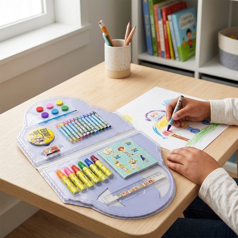 Set de Arte Toy Story Escolar y Creativo para Niños Multicolor