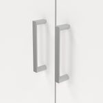 Armario Space Blanco de 2 Puertas y 1 Gaveta para Dormitorio de 79.4 x 35.7 x 170.4 cm