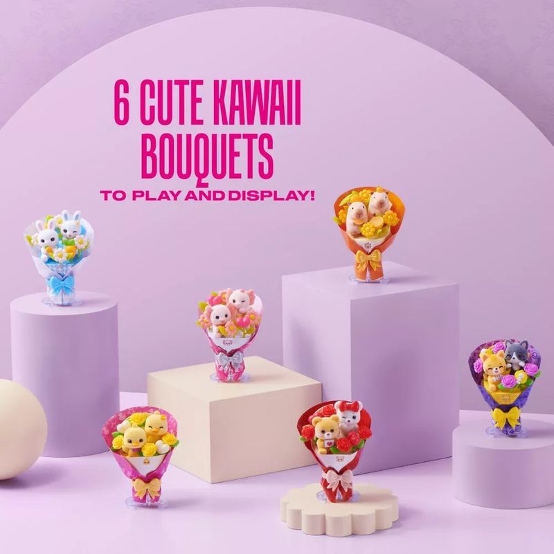 Mini Brands Create Kawaii Bouquet en Presentación Surtida
