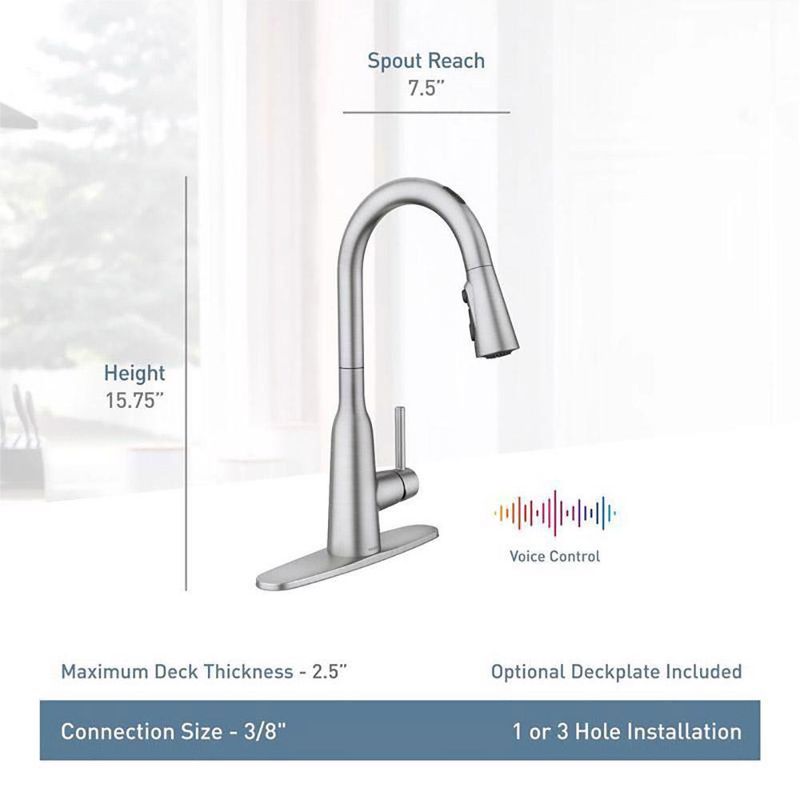 Griferia Para Cocina Monomando Smart - Moen