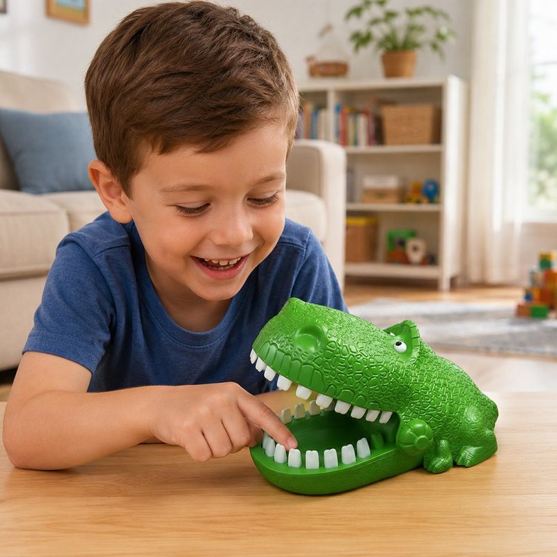 Juego Interactivo de Dentista Muerde Muerde Rex Toy Story Disney Pixar Color Verde