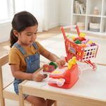 Caja Registradora con Carro de Supermercado y Accesorios Multicolor