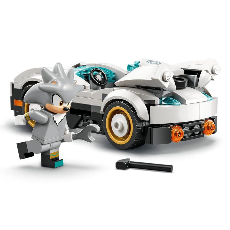 LEGO Sonic Auto de Silver vs Monster Truck de Knuckles de 378 Piezas