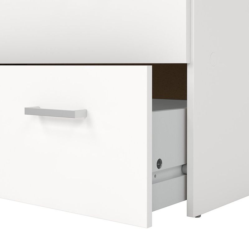 Gavetero Space Blanco de 3 Gavetas para Dormitorio de 74.1 x 36 x 69.9 cm