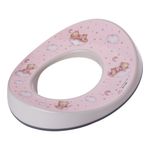 Asiento Entrenador Infantil para Inodoro Decora Diseño Oso Color Rosado
