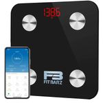 Báscula Inteligente con Capacidad 180 Kg Color Negro