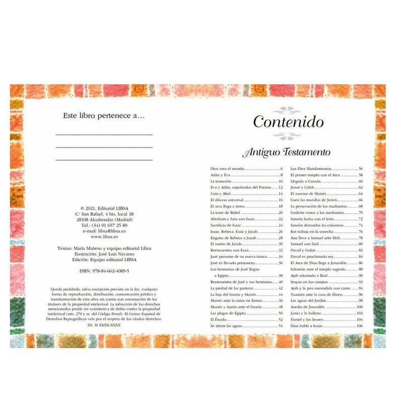 Biblia Ilustrada para Niños Multicolor