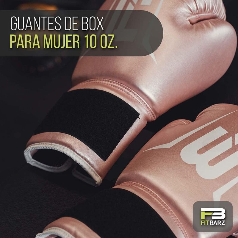 Guantes de Box de 10 Onz Color Rosado