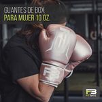 Guantes de Box de 10 Onz Color Rosado