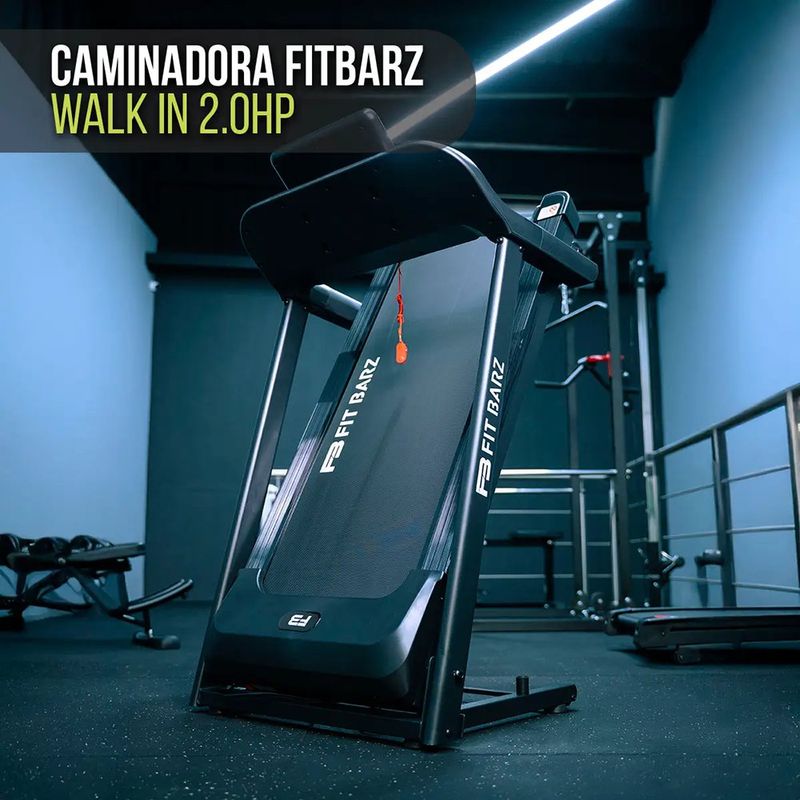 Caminadora Walk-In 2.0HP Plegable de 140 X 120 Cm Color Negro