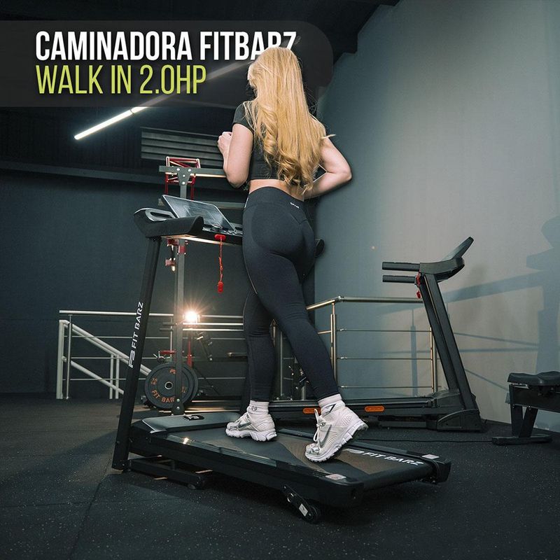 Caminadora Walk-In 2.0HP Plegable de 140 X 120 Cm Color Negro