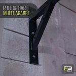 Barra para Pull Up Multi Agarre Capacidad de Carga 150 Kg Color Negro