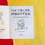 The Color Monster: Un libro de Colorear Sobre las Emociones en Inglés de Anna Llenas