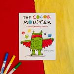 The Color Monster: Un libro de Colorear Sobre las Emociones en Inglés de Anna Llenas