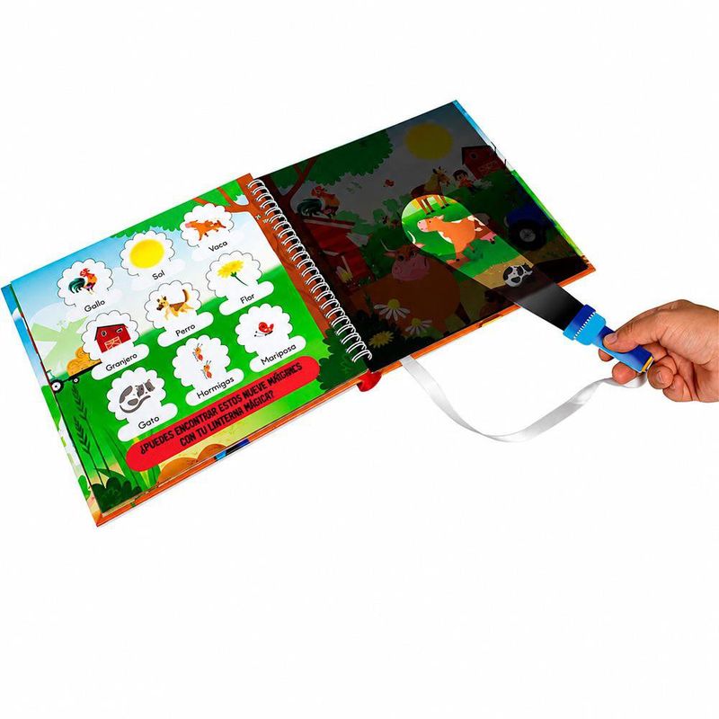 Libro Infantil Interactivo Alumbra y Descubre: La Granja