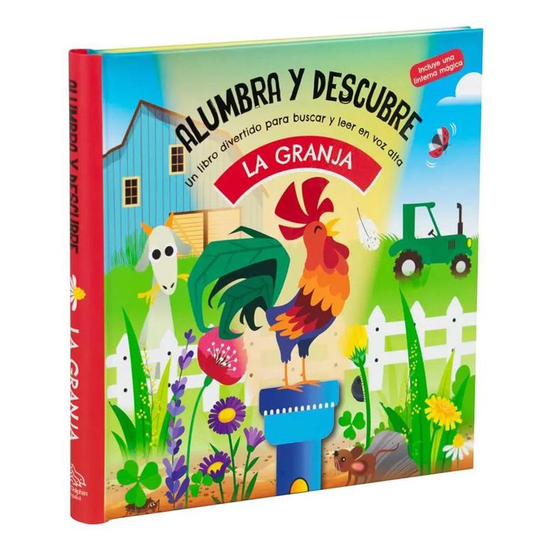 Libro Infantil Interactivo Alumbra y Descubre: La Granja