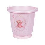 Tina para Bebé Decora 17.2 Litros Diseño Oso Color Rosado