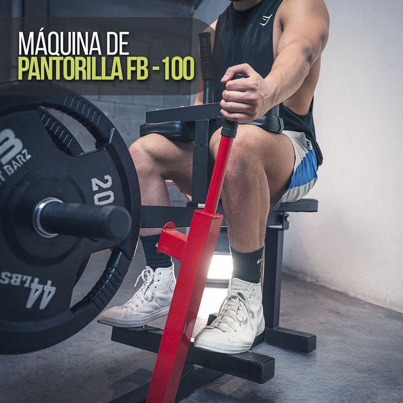 Máquina para Pantorrillas FB-100 Color Negro