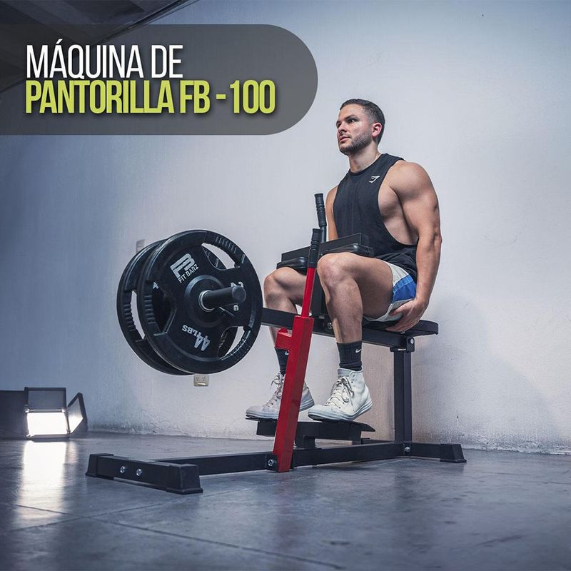 Máquina para Pantorrillas FB-100 Color Negro