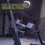 Rack para Mancuernas Horizontal de 2 Niveles de 120 X 100 Cm Color Negro