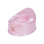 Bacinica Decora 900 ml Diseño Oso Color Rosado para Entrenamiento Infantil