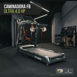 Caminadora FB Ultra 4.0HP AC con Inclinación y Soporte de 330 lb Color Negro