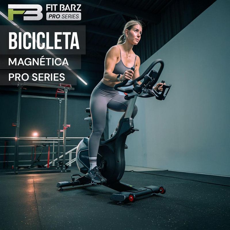 Bicicleta de Spinning FB Pro Series Magnética Color Negra