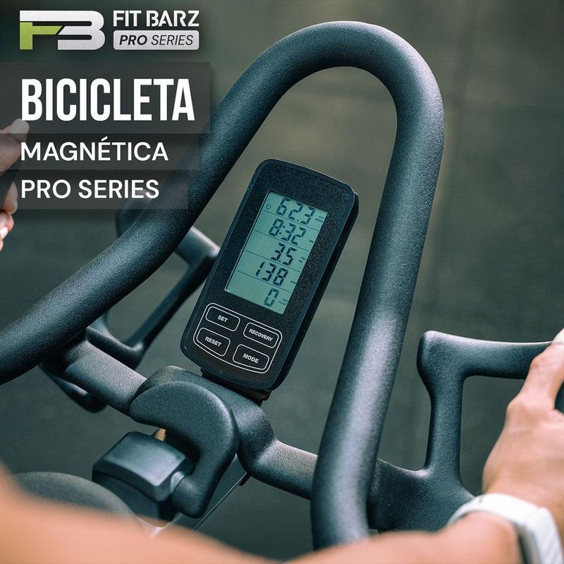 Bicicleta de Spinning FB Pro Series Magnética Color Negra