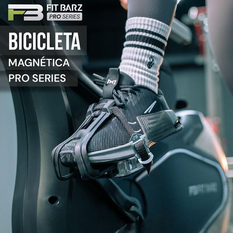 Bicicleta de Spinning FB Pro Series Magnética Color Negra