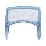 Sillón Infantil con Bandeja Decorativa Diseño Oso Color Azul